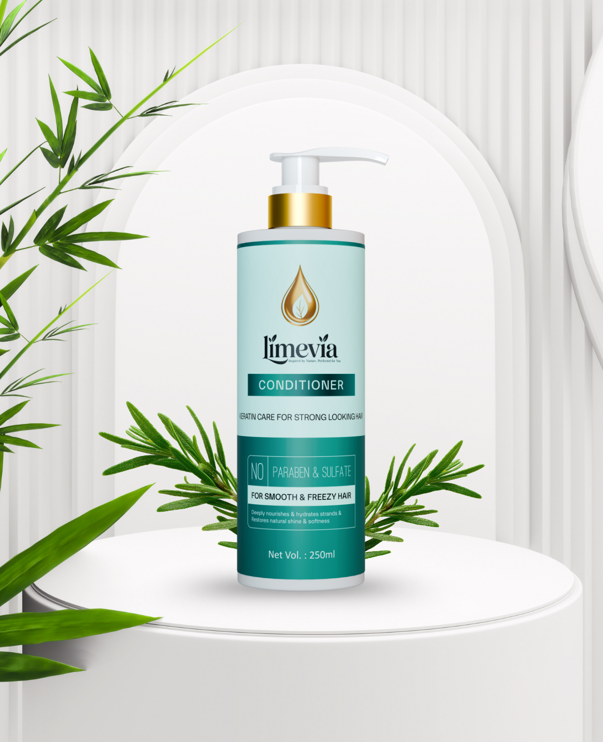Limevia Conditioner - Deep Hydration for Silky, Frizz-Free Hair