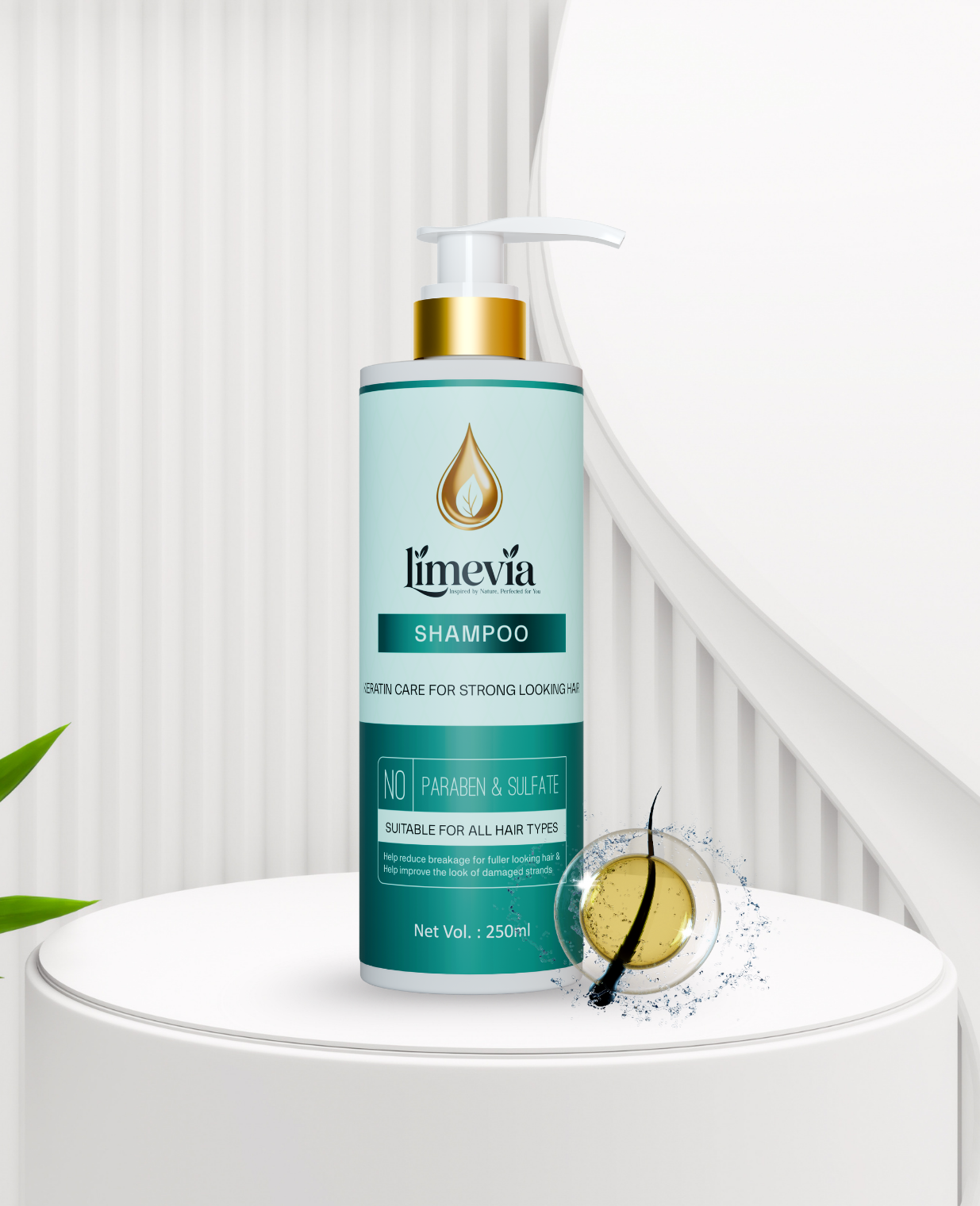 Limevia Shampoo - Gentle Cleansing, Powerful Strength