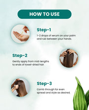 Limevia Hair Serum -  Nature’s Shield for Smooth, Strong & Shiny Hair